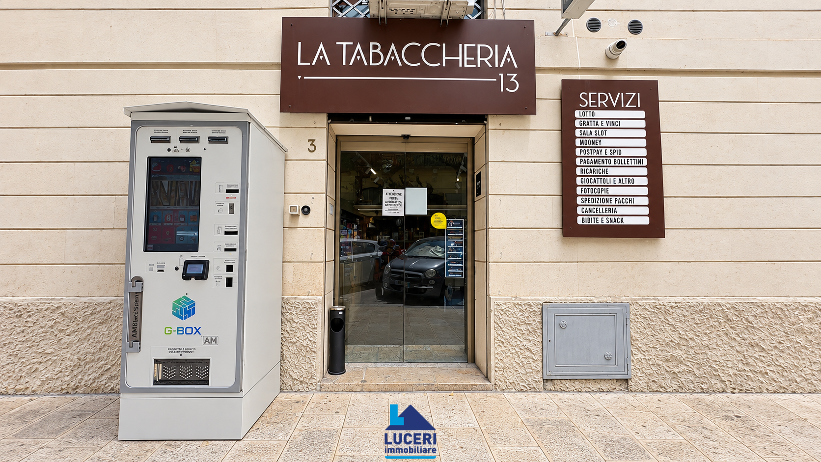 GAF-349.015 Attività di tabaccheria in locale con volte a stella, Galatina